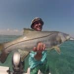 Big Snook in shallow water