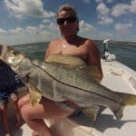 Catch and release Snook fishing
