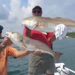 Redfish and Snook on the Attitude Adjustment