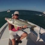 Redfish and Snook aboard the Attitude Adjustment